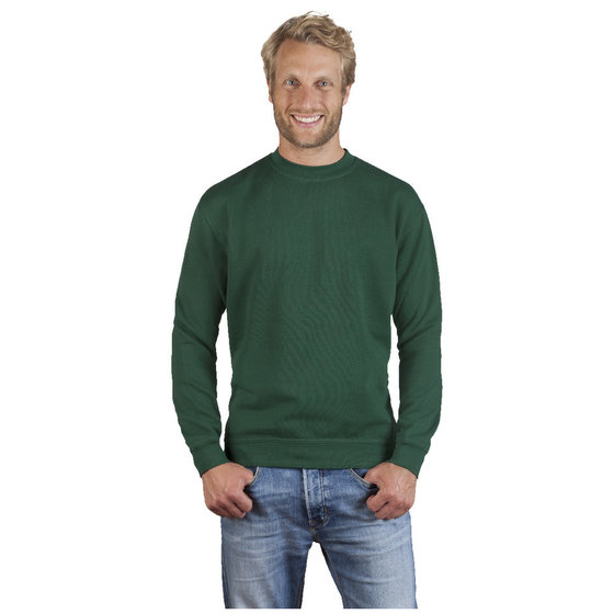promodoro® - Men’s Sweater 80/20 forest, Größe L von Promodoro