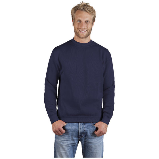 promodoro® - Men’s Sweater 80/20 navy, Größe L von Promodoro