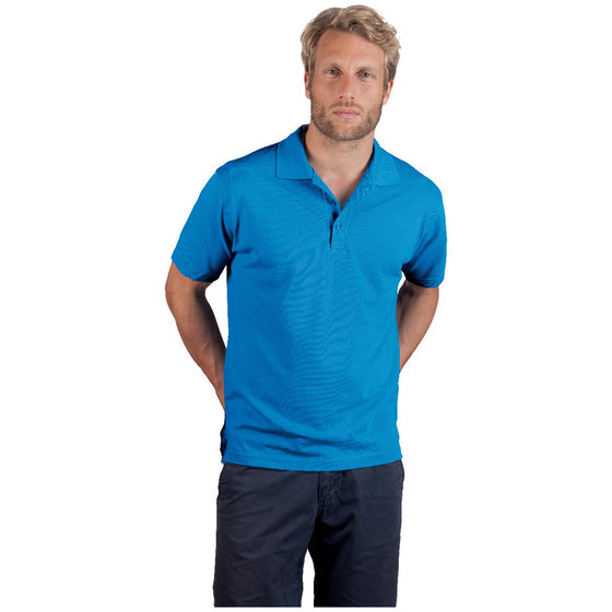 promodoro® - Poloshirt, turquoise, Größe XL von Promodoro