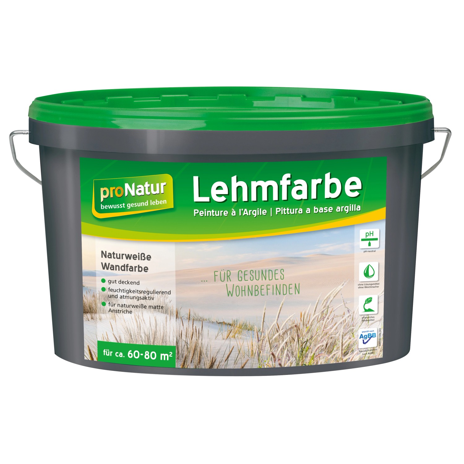 Pronatur Lehmfarbe 10 l von Pronatur