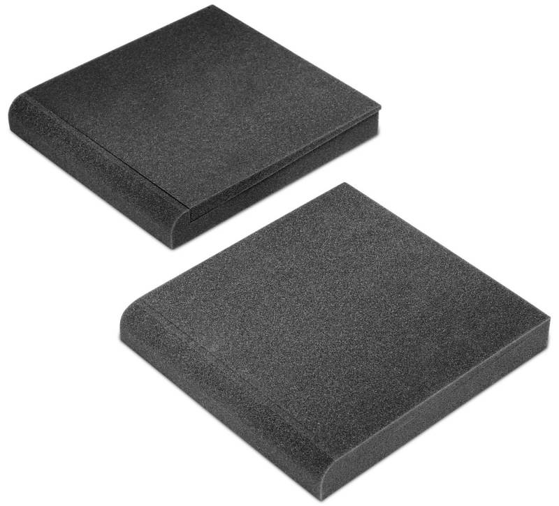 Pronomic Dämmunterlage ISO-Stand 7 Studiomonitor Absorberplatte 7" - Dämmkeil, Schrägsteller, (2-Komponenten, Verbessert den Klang), 5 verschiedene Neigungswinkel von Pronomic