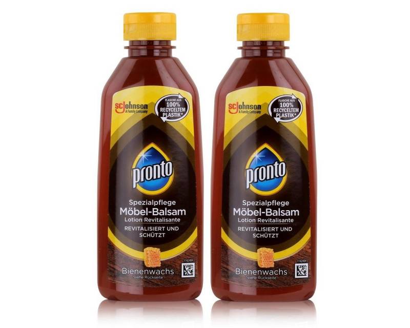 Pronto Pronto Spezialpflege Möbel-Balsam 200ml - Mit Bienenwachs (2er Pack) Spezialwaschmittel von Pronto