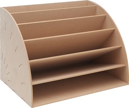 Pronty MDF Aufbewahr system Wave Paper A4 Box 460.483.047 230x230x330mm - 4mm (03-24) von Pronty