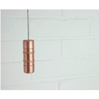 Grobstrick Gerippt Kupfer Light Pull 167 von ProperCopperDesign