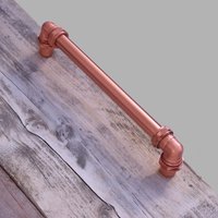 Industrieller Kupfergriff Mit Bolzenenden von ProperCopperDesign
