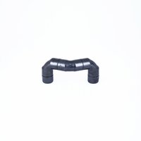 Matt Schwarz Schräger Kupfergriff Griff von ProperCopperDesign