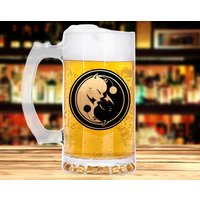 Final Fantasy Kupo Yin Yang Bierkrug Bierliebhaber Geschenk Glas Personalisiertes Gamer Geek Vatertagsgeschenk Für Ihn K557 von ProperMugs4Gift