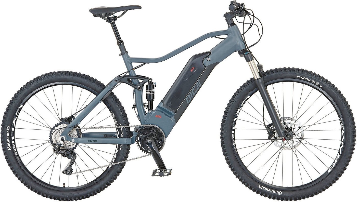 Prophete E-Bike DICE 4.0, 10 Gang Shimano, Kettenschaltung, Mittelmotor, 614 Wh Akku von Prophete