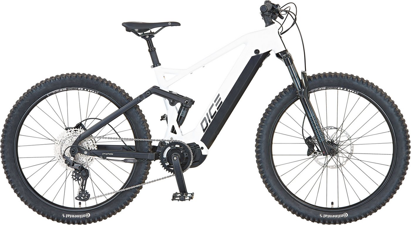 Prophete E-Bike DICE 5.0, 12 Gang Shimano, Kettenschaltung, Mittelmotor, 720 Wh Akku von Prophete