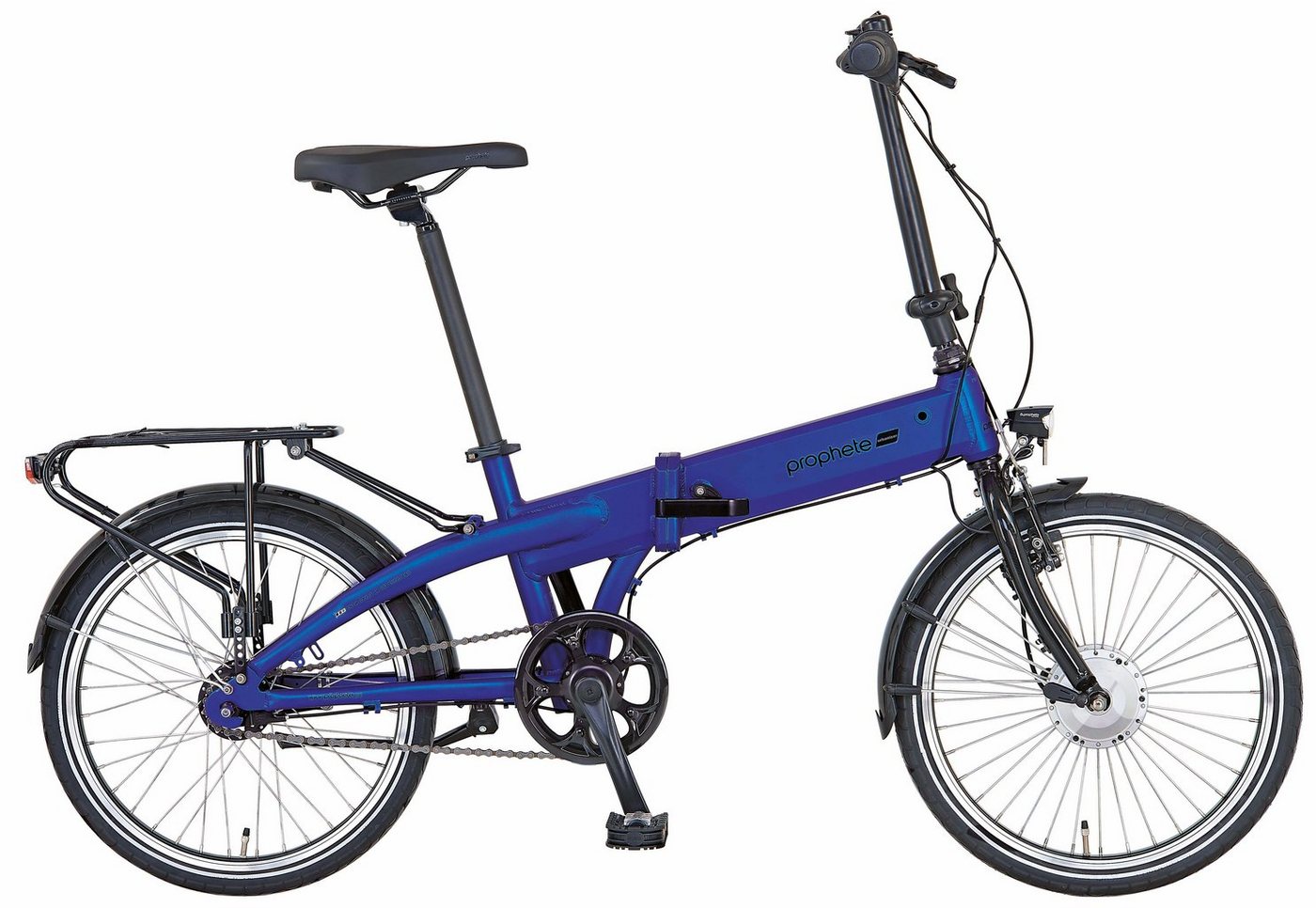 Prophete E-Bike E-BIKE URBANICER Faltrad, 7 Gang Shimano Nexus Schaltwerk, Nabenschaltung, Frontmotor, 252 Wh Akku von Prophete