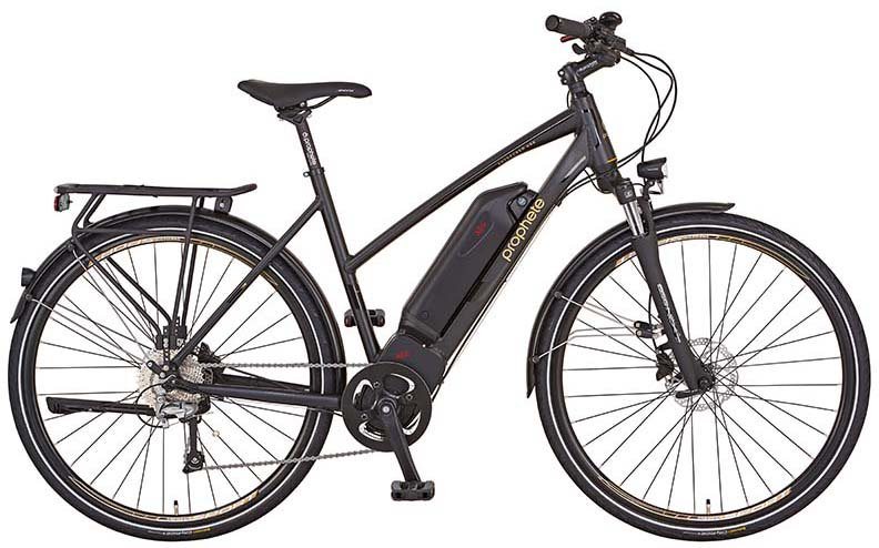 Prophete E-Bike Entdecker eSport, 10 Gang Shimano Deore Schaltwerk, Kettenschaltung, Mittelmotor, 461 Wh Akku von Prophete