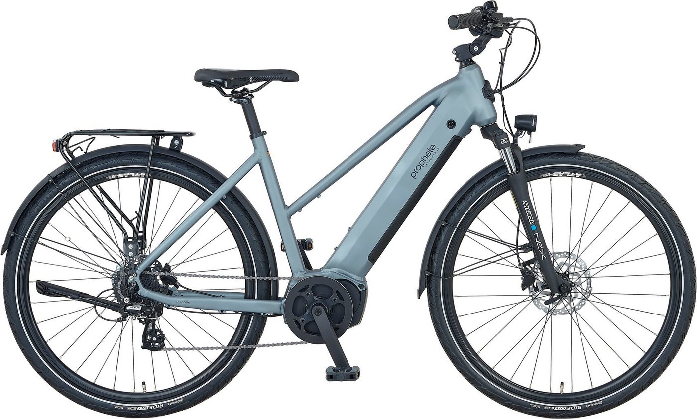 Prophete E-Bike Prophete E-Bike Entdecker 3.8, 8 Gang Shimano Altus Schaltwerk, Kettenschaltung, Mittelmotor, 540 Wh Akku von Prophete