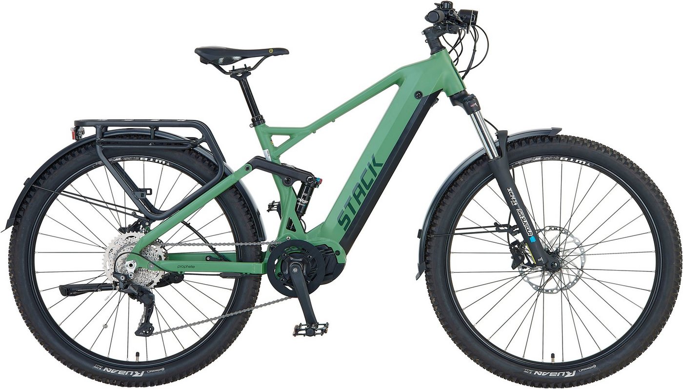 Prophete E-Bike Prophete Stack 5.0, 10 Gang Shimano, Kettenschaltung, Mittelmotor, 720 Wh Akku von Prophete