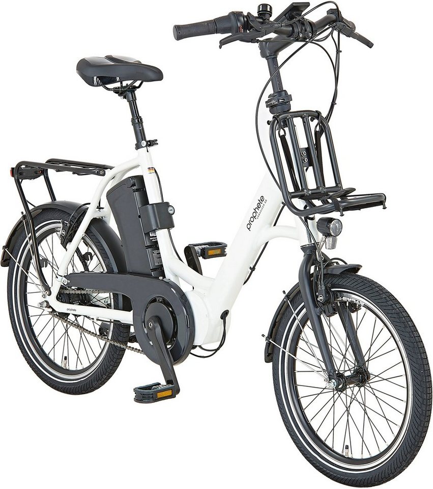 Prophete E-Bike Urbanicer 3.0, 7 Gang Shimano Nexus Schaltwerk, Nabenschaltung, Mittelmotor, 374 Wh Akku von Prophete