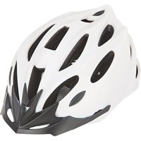 Prophete Erwachsenen-Fahrradhelm, Inmold, Größe: 55-58 cm, Farbe: weiß mit Reflexstreifen von Prophete