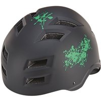 Prophete Fahrradhelm, ABS-Hartschale, mit LED-Licht, Größe: 55-58 cm, Farbe: schwarz von Prophete