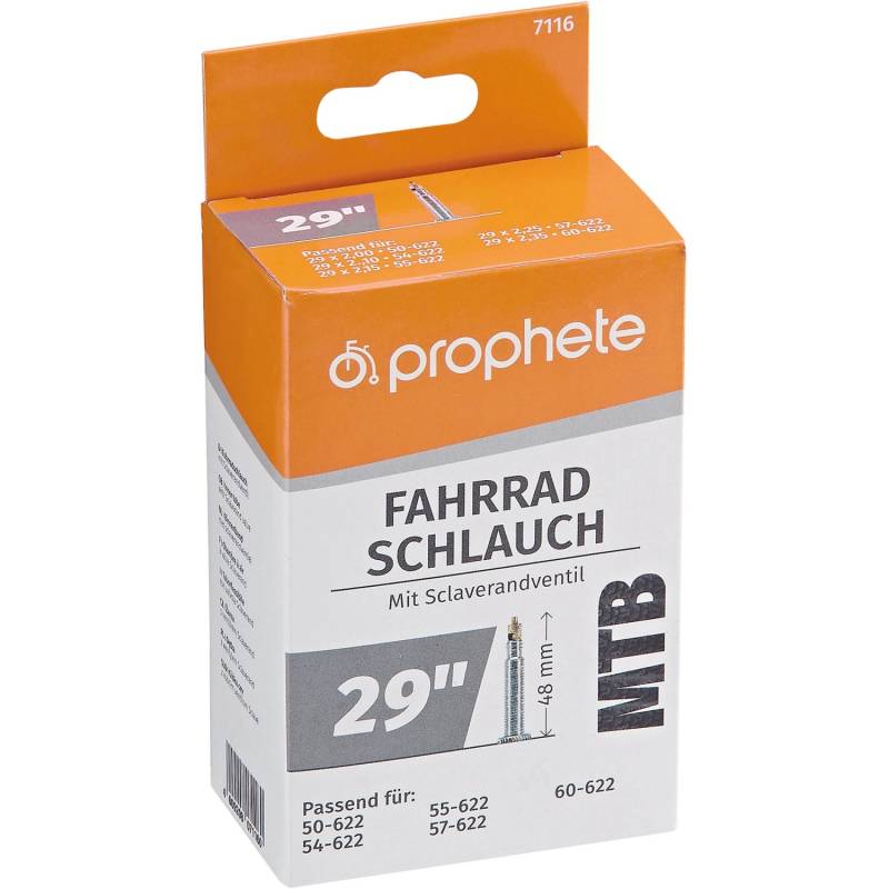 Prophete MTB-Fahrradschlauch 29 Zoll x 2,4 - 2,8 Prophete MTB-Fahrradschlauch 29 Zoll x 2,4 - 2,8 von Prophete