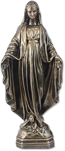 Proposte Religiose Statue der Unbefleckten oder wundersamen Madonna aus bronzefarbenem Harz - 40 cm Made in Italy Proposte Religiose Statue der Unbefleckten oder wundersamen Madonna aus bronzefarbenem Harz - 40 cm Made in Italy von Proposte Religiose