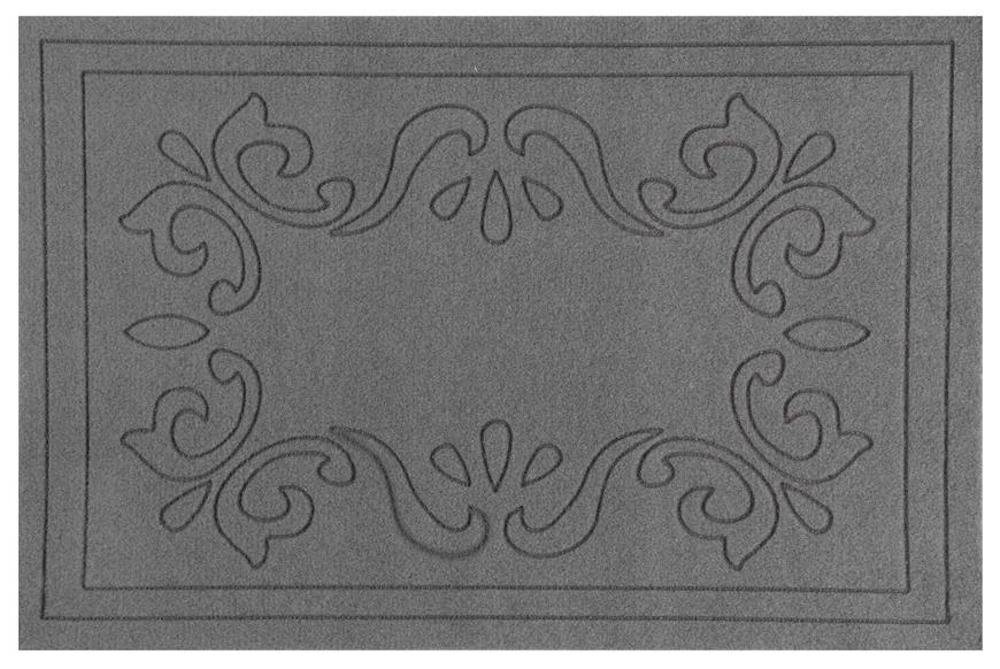 Fußmatte Fußmatte, Schmutzfangmatte KHR002-02, 40x60cm, PROREGAL® von PROREGAL®