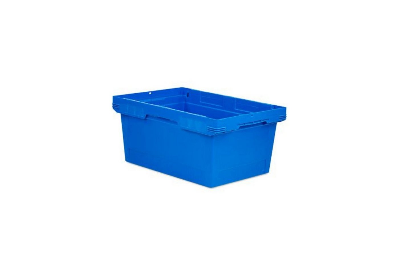 PROREGAL® Aufbewahrungsbox Conical Mehrweg-Stapelbehälter Blau, HxBxT 17,3x40x60cm, 29 Liter von PROREGAL®