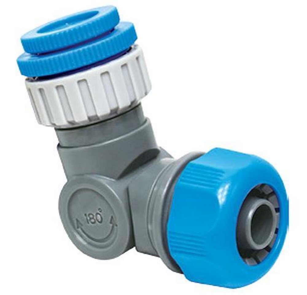 PROREGAL® Bewässerungssystem Anschlussstück, Adapter 1/2-3/4" -1", 360, 180, 3/4" Aquacraft" von PROREGAL®