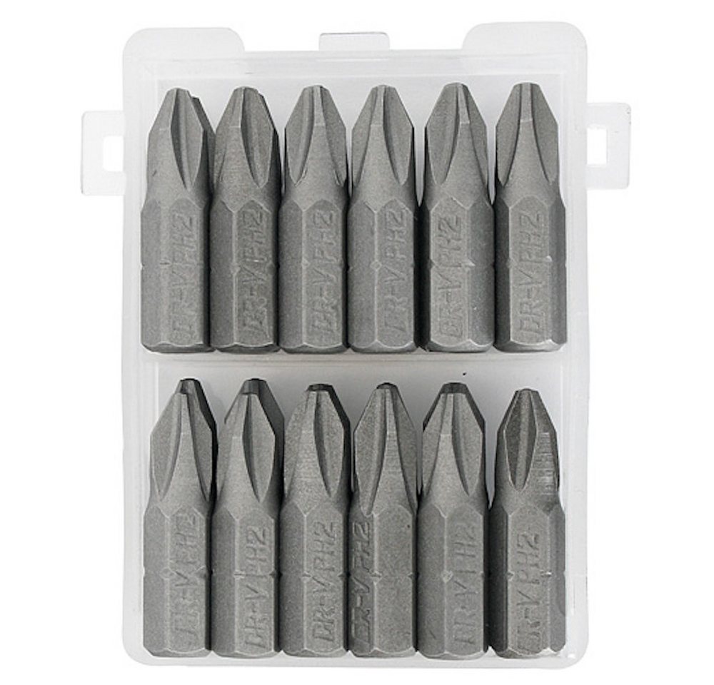 PROREGAL® Bit-Schraubendreher Bit-Set 24 Stück, CR-V, PH PROREGAL® Bit-Schraubendreher Bit-Set 24 Stück, CR-V, PH von PROREGAL®