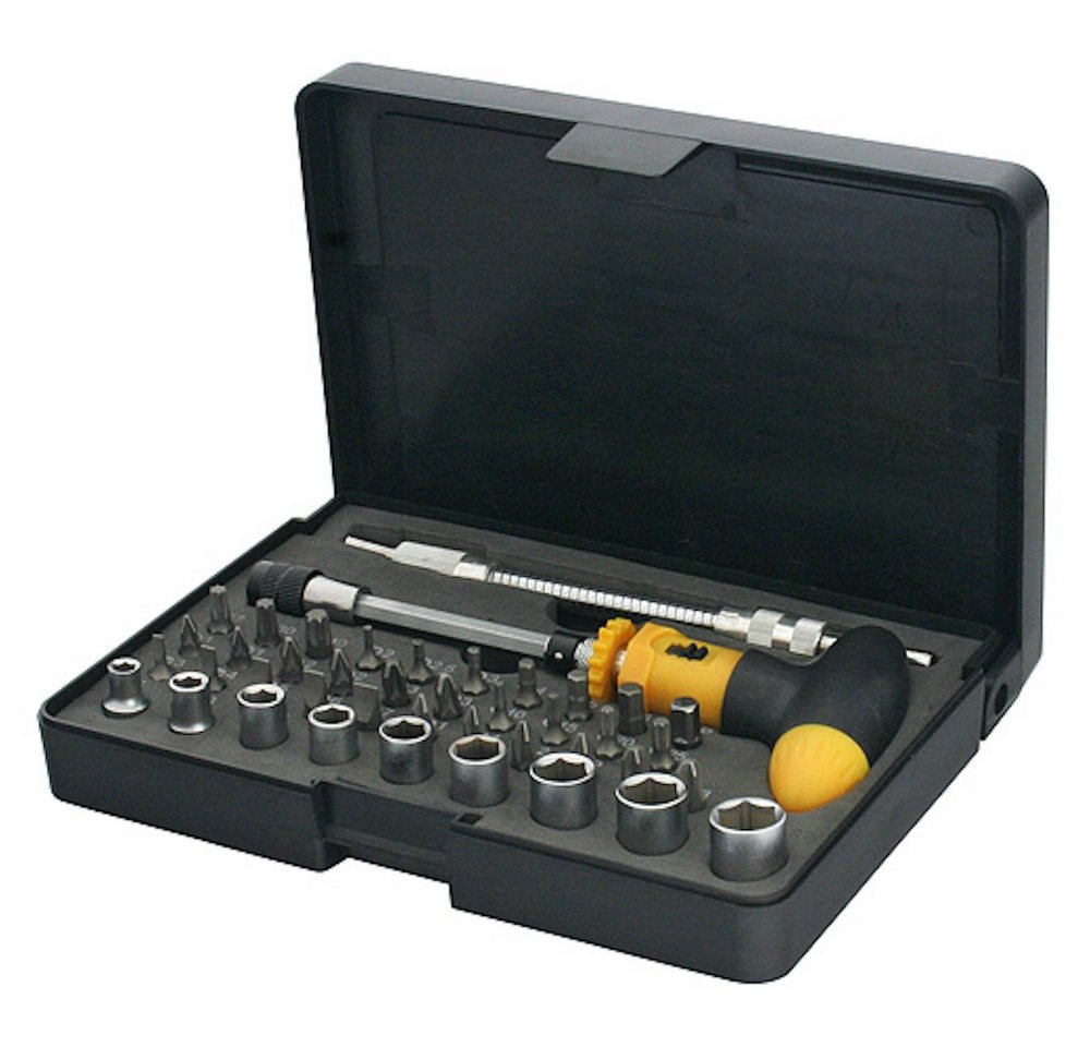 PROREGAL® Bit-Schraubendreher Schraubendreher bit- und Steckschlüsselsatz Set 42 Stück mit T-Bit-Hal PROREGAL® Bit-Schraubendreher Schraubendreher bit- und Steckschlüsselsatz Set 42 Stück mit T-Bit-Hal von PROREGAL®