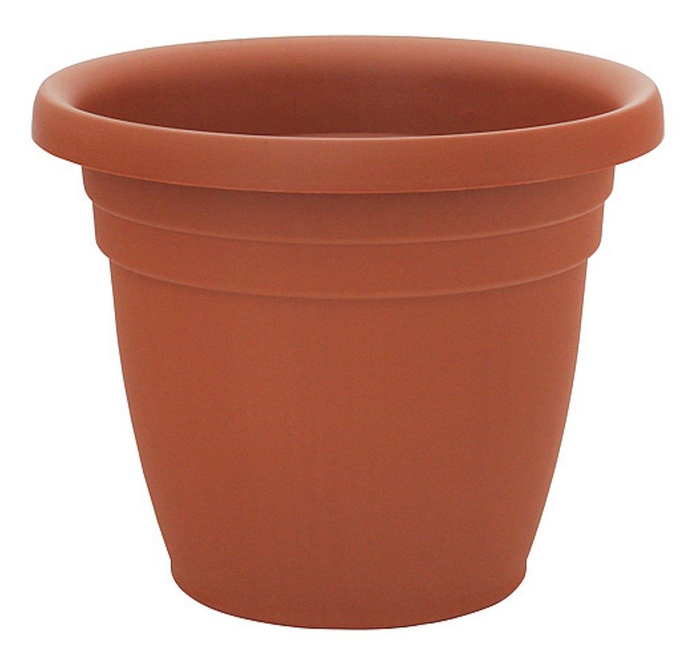 PROREGAL® Blumentopf Blumentopf Rund ØxH 30x25cm Terrakotta von PROREGAL®