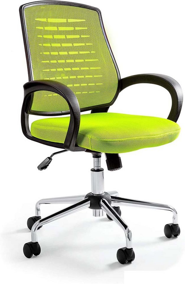 PROREGAL® Bürostuhl Bürodrehstuhl München HxBxT 90-103x62x54cm Mesh/Membran Grün PROREGAL® Bürostuhl Bürodrehstuhl München HxBxT 90-103x62x54cm Mesh/Membran Grün von PROREGAL®