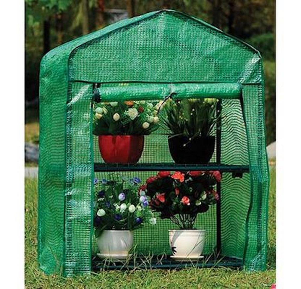 PROREGAL® Gewächshaus PIVY Micro Gewächshaus, HxBxT 94x69x49cm, 2 Böden, Grün, Garten od PROREGAL® Gewächshaus PIVY Micro Gewächshaus, HxBxT 94x69x49cm, 2 Böden, Grün, Garten od von PROREGAL®