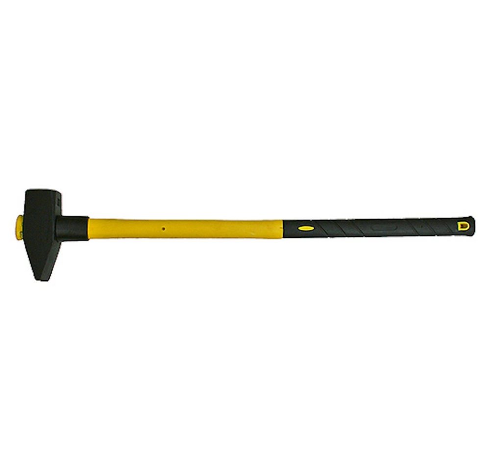 PROREGAL® Hammer Vorschlaghammer 5kg Fiberglasstiel mit Gummigriff von PROREGAL®