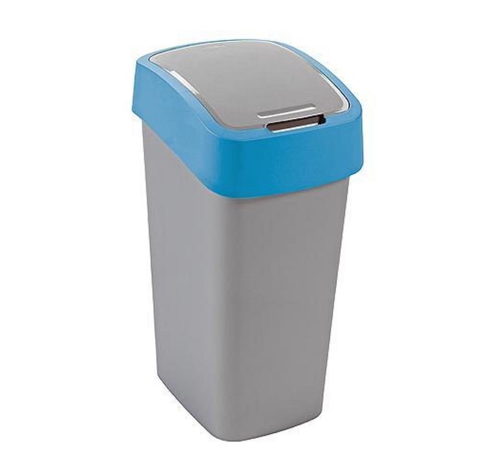 PROREGAL® Mülleimer Abfallbehälter mit Schwing-/Klappdeckel,  10 Liter Fassungsvermögen von PROREGAL®