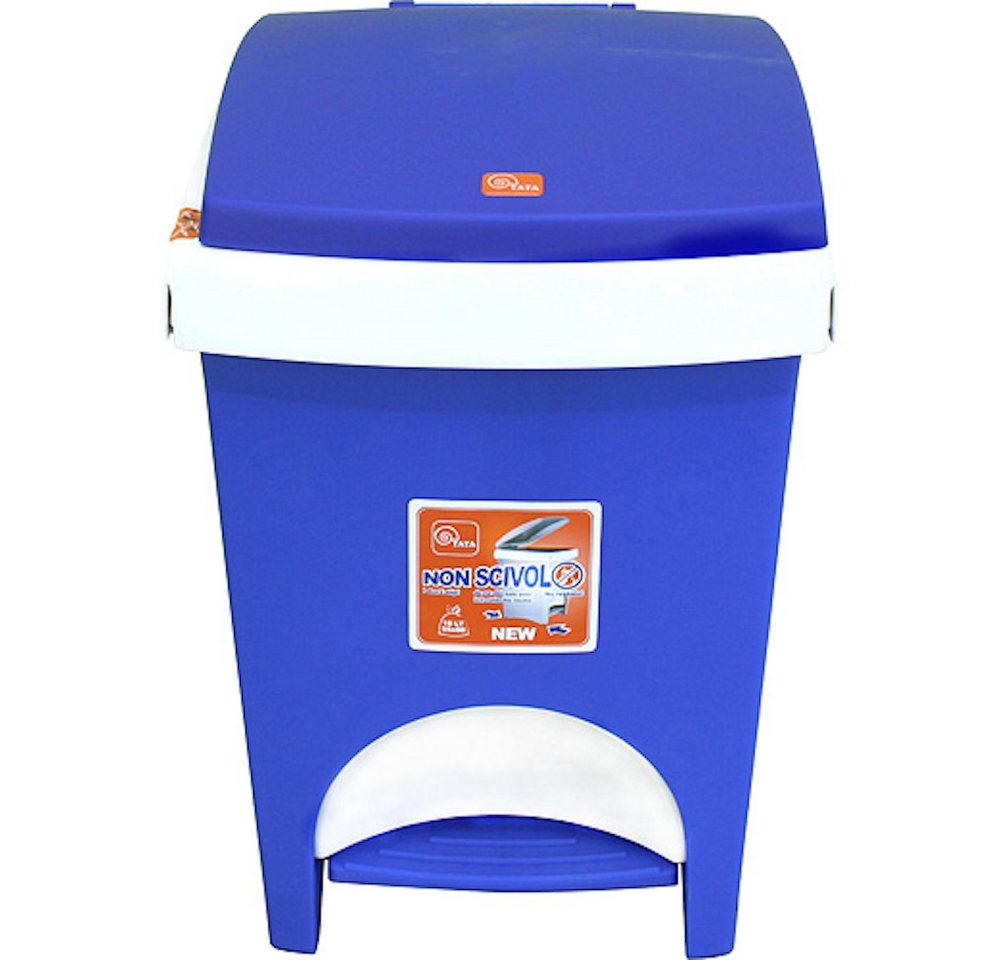 PROREGAL® Mülltrennsystem Mülleimer ICS C601006, 6Lit., Pedal, Weiß von PROREGAL®