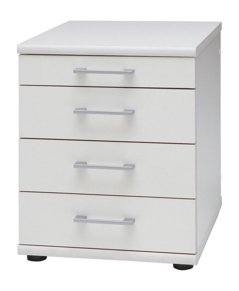 PROREGAL® Rollcontainer Standcontainer Tiger - HxBxT 52x42x50 cm, Weiß von PROREGAL®
