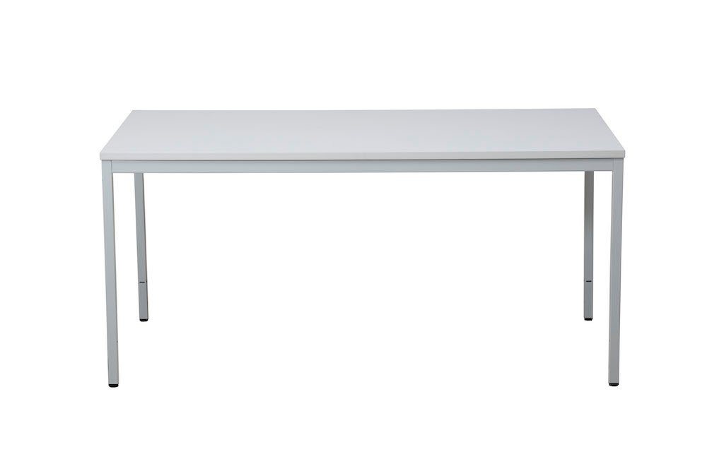 PROREGAL® Schreibtisch Schreibtisch Bear, HxBxT 75x120x80cm, Grau, Rechteckig, Lackiert von PROREGAL®