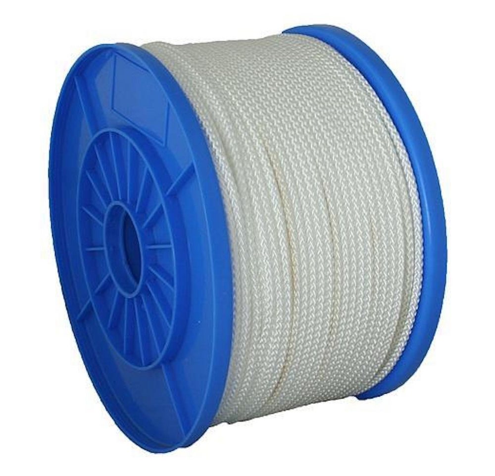 PROREGAL® Seil Ndb200, 06mm, weiß, 90m, Nylon Seil von PROREGAL®