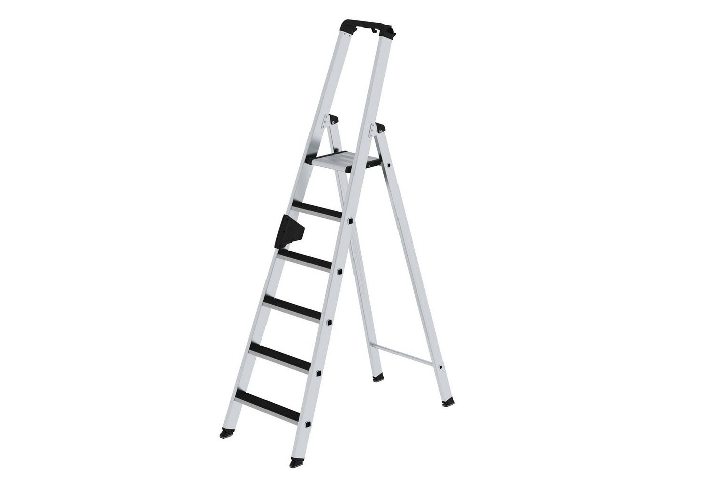 PROREGAL® Stehleiter Stufen-Stehleiter einseitig begehbar mit clip-step 6 Stufen PROREGAL® Stehleiter Stufen-Stehleiter einseitig begehbar mit clip-step 6 Stufen von PROREGAL®