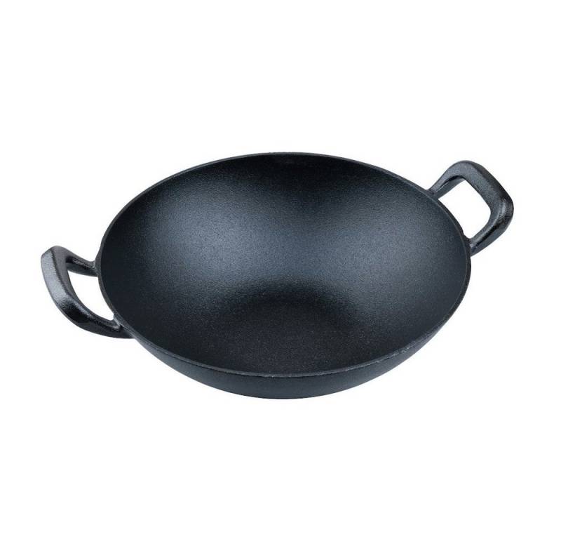 PROREGAL® Wok Gusseisen Wok, Ø 32 cm von PROREGAL®
