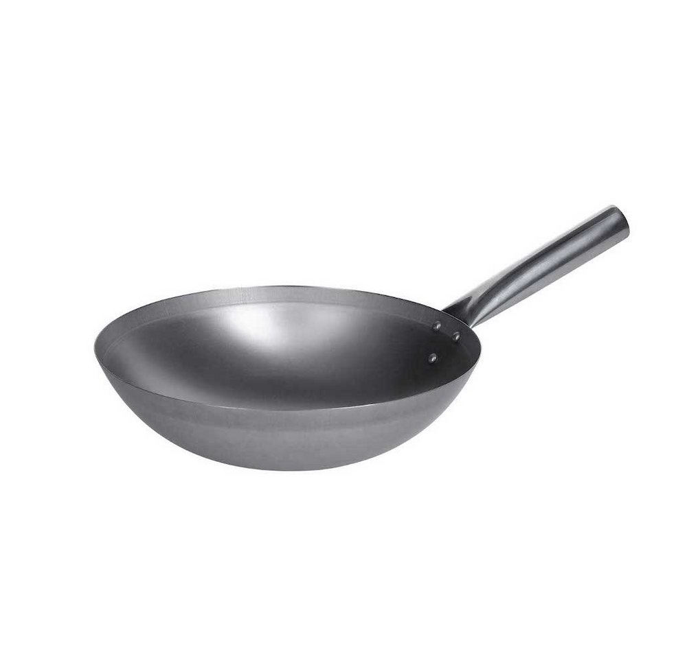 PROREGAL® Wok Wok aus Carbonstahl Ø 30 cm von PROREGAL®