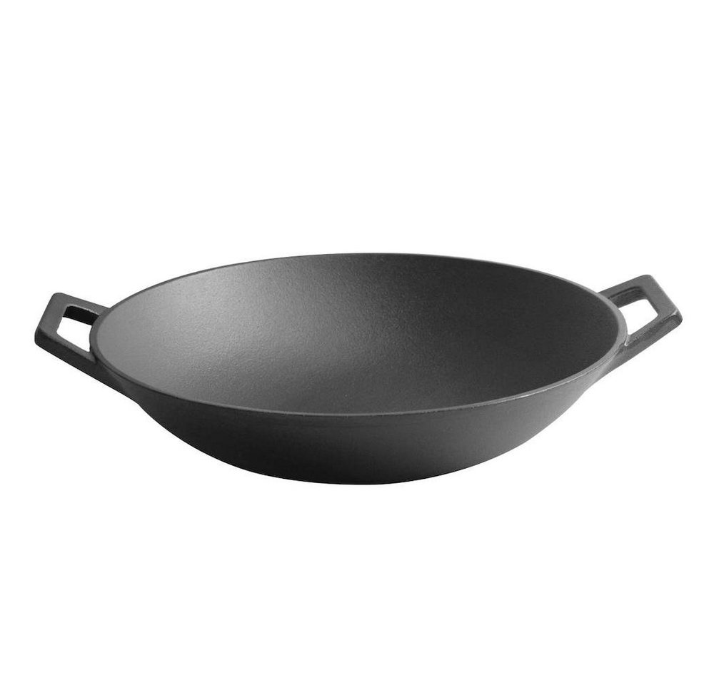 PROREGAL® Wok Wok aus Gusseisen Ø 31,5 cm von PROREGAL®