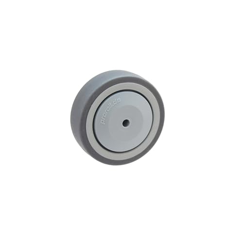Proroll | Gummireifen | thermoplastisch | Kugellager | Rad-Ø x Breite 100 x 32 mm von Proroll