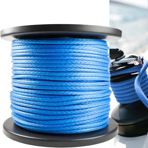 Prorope UHMWPE Schnur Premium-HMPE-Seil-Kollektion, Segeltau, Seilwerk, Windenseil, Windenkabel mit Durchmessern mit hoher Zugstärke (8 mm, 10, Meter) von Prorope