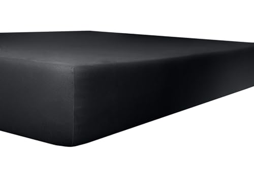 Kneer Easy Stretch Q25 90-100 x 200-220cm bis Höhe 30cm Farbe onyx-80 von Prosanvita