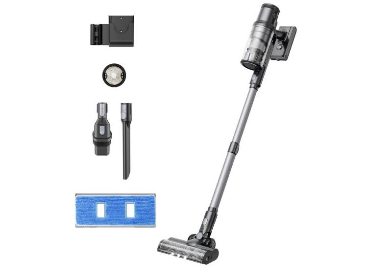 Proscenic Nass-Trocken-Akkusauger P11 Mopping, 35K Pa Starke Saugleistung, Berührbares LED-Display, Abnehmbarer Akku von Proscenic