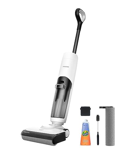 Proscenic WashVac F10 kabelloser Nass-Trocken-Sauger,3 in 1 Saugwischer 30Min Laufzeit,Kabelloser Bodenreiniger mit LED-Display, leicht und praktisch, ideal für hartnäckigen Schmutz und Tierhaare von Proscenic