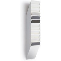 DURABLE Prospekthalter Flexiboxx, 12x DIN A4, Hochformat, weiß von Durable