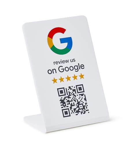 ProsperQR Google Review Stand – NFC & QR-Code, einfache Einrichtung, für alle Unternehmen (1er-Pack) ProsperQR Google Review Stand – NFC & QR-Code, einfache Einrichtung, für alle Unternehmen (1er-Pack) von ProsperQR