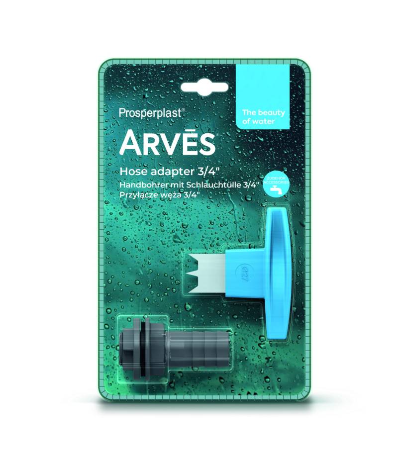 Arves Handbohrer mit Schlauchtülle 3/ 4'' (25 mm) von Prosperplast since 1993