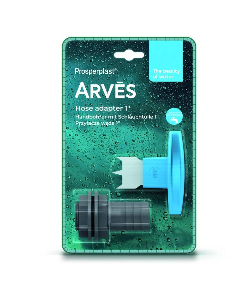 Arves Handbohrer mit Schlauchtüllle 1'' (32 mm) von Prosperplast since 1993