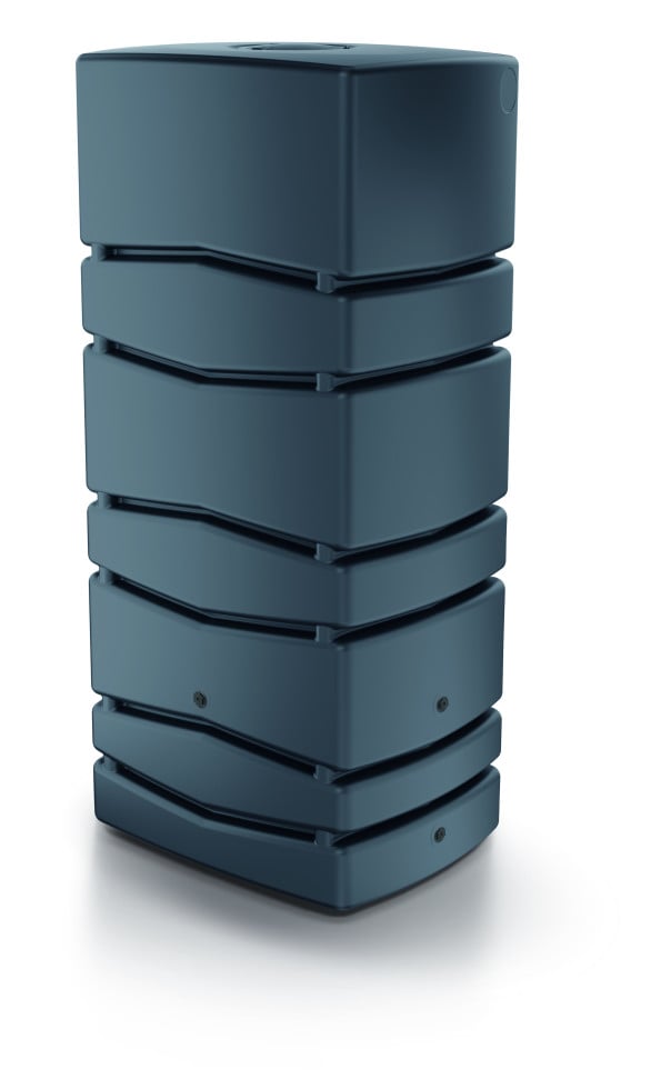 Arves Regenspeicher Aqua Tower 650 L anthrazit Arves Regenspeicher Aqua Tower 650 L anthrazit von Prosperplast since 1993